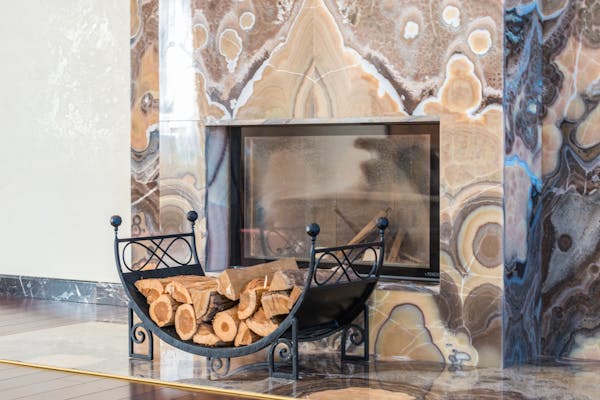 chimenea marmol en albacete